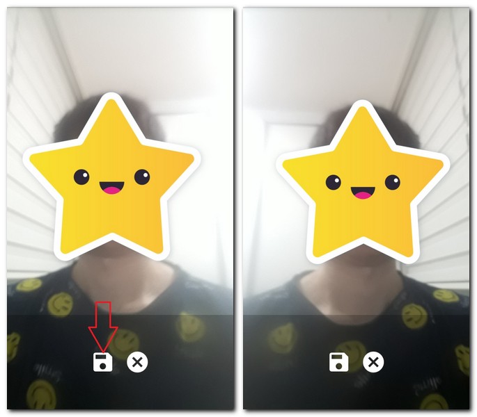 스마트폰 거울앱으로 얼굴 좌우 대칭 알아보기