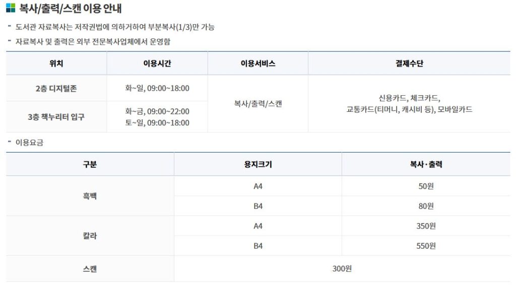 근처 스캔 가능한 곳 할 수 있는 곳 찾는 방법