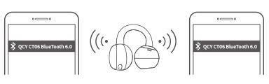 QCY CT06 블루투스 페어링 연결하는 방법